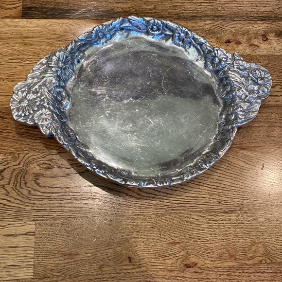 Pewter platter round - Picture 8 of 8